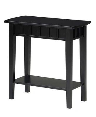 Dennis End Table with Shelf