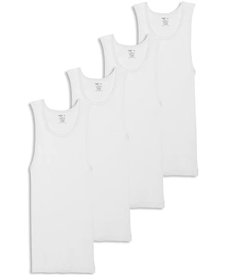 Jockey Men's 4-Pack Cotton Tank Tops