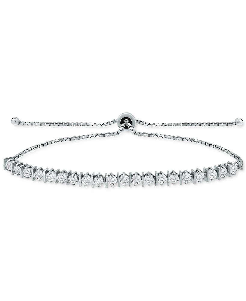 Giani Bernini Cubic Zirconia Bolo Bracelet