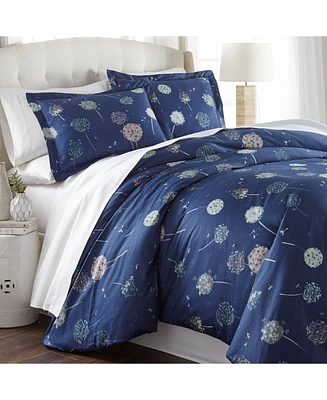 Southshore Fine Linens Luxury Dandelion Dreams 3-Pc. Duvet Cover Set