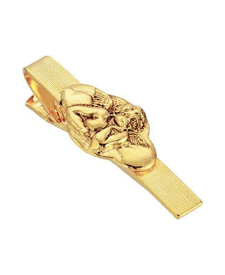 14K Gold-Dipped Angel Tie Bar Clip