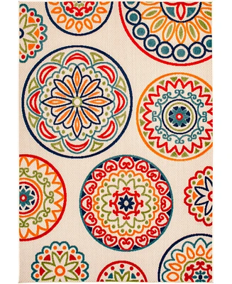 Closeout! Northern Weavers Britta Bri-09 6'7" x 9'2" Outdoor Area Rug