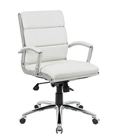 Boss Office Products Executive Mid-Back Chair