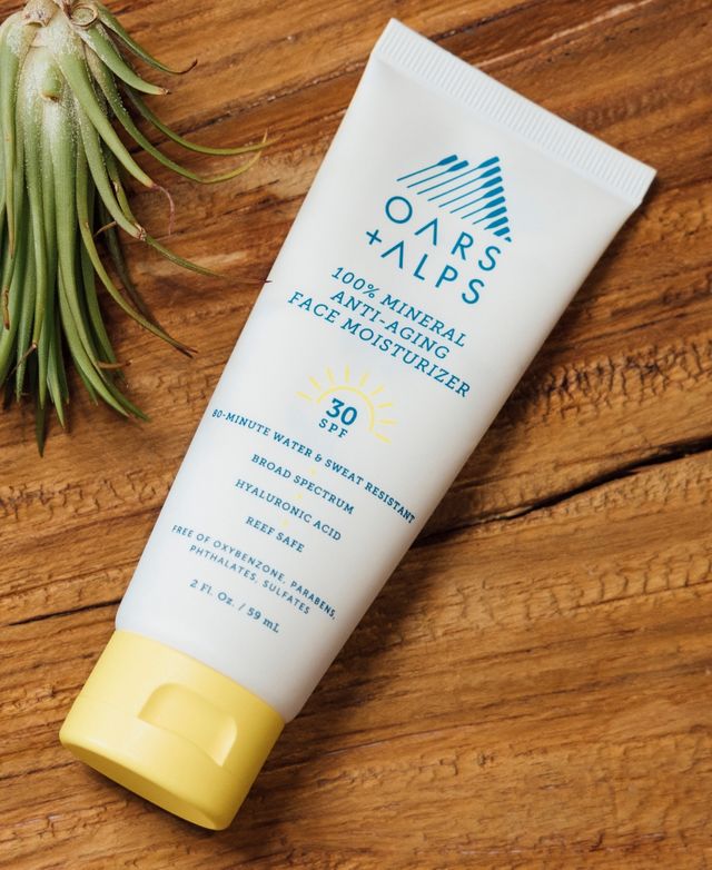 Oars + Alps 100% Mineral Anti-Aging Face Moisturizer Spf 30, 2-oz.