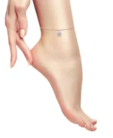 Giani Bernini Cubic Zirconia Apple Ankle Bracelet in Sterling Silver, Created for Macys