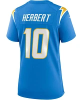 Women's Justin Herbert Powder Blue Los Angeles Chargers Game Jersey