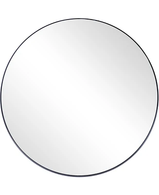 Round Metal Frame Mirror