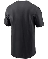 Men's Black Arizona Cardinals Primary Logo T-shirt