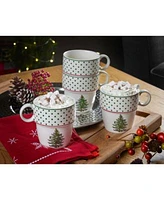 Spode Christmas Tree Polka Dot Collection