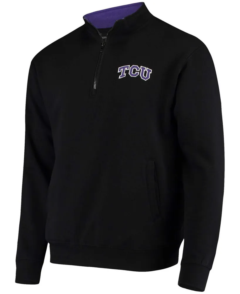 Colosseum Men's Tcu Horned Frogs Tortugas Logo Quarter-Zip Jacket
