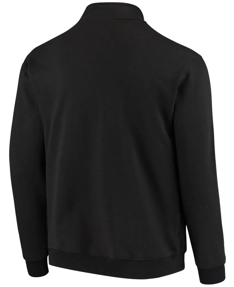 Men's Black Missouri Tigers Tortugas Logo Quarter-Zip Jacket