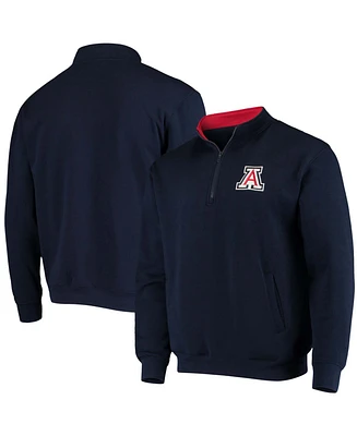 Men's Navy Arizona Wildcats Tortugas Logo Quarter-Zip Jacket