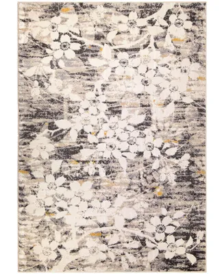 Closeout! Gemstones Asian Garden 5'3" x 7'6" Area Rug