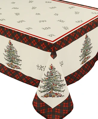 Spode Tartan Table Cloth