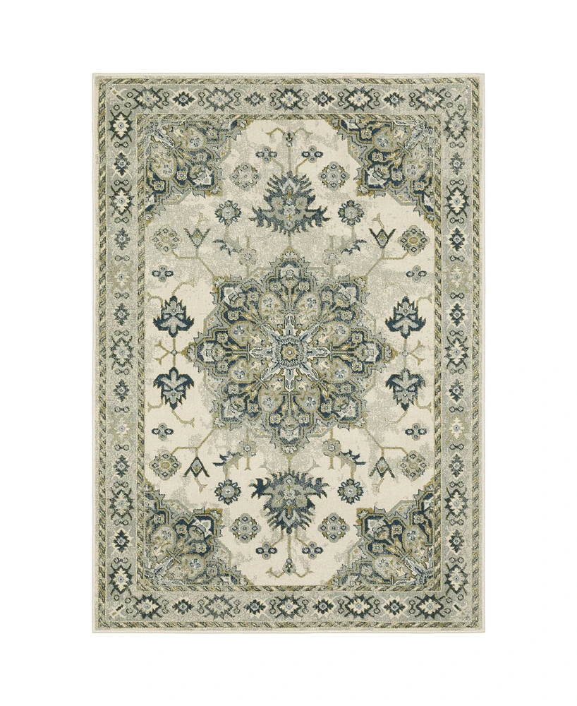 Oriental Weavers Branson BRA04 6'7" x 9'2" Area Rug