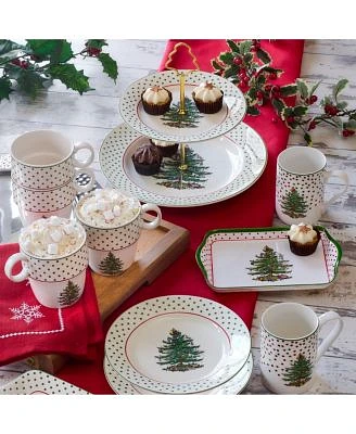 Spode Christmas Tree Polka Dot Collection