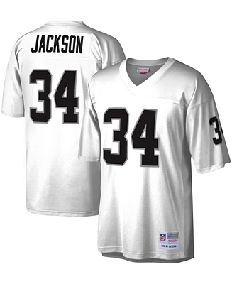 Men's Mitchell & Ness Bo Jackson White Las Vegas Raiders Legacy Replica Jersey