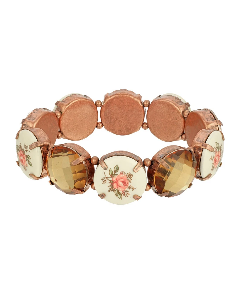 2028 Topaz Stretch Bracelet