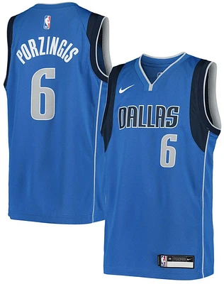 Big Boys and Girls Dallas Mavericks 2020/21 Swingman Jersey Icon Edition