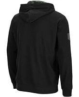 Men's Black Penn State Nittany Lions Oht Military-Inspired Appreciation Waffle Full-Zip Hoodie