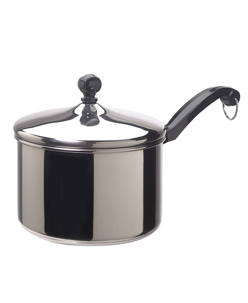 Farberware Classic Series Stainless Steel 3-Qt. Saucepan & Lid