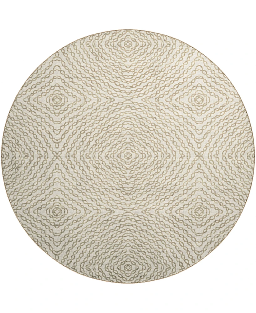 Dalyn Brisbane BR3 8' x Round Area Rug
