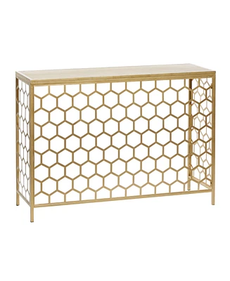 Metal Contemporary Console Table