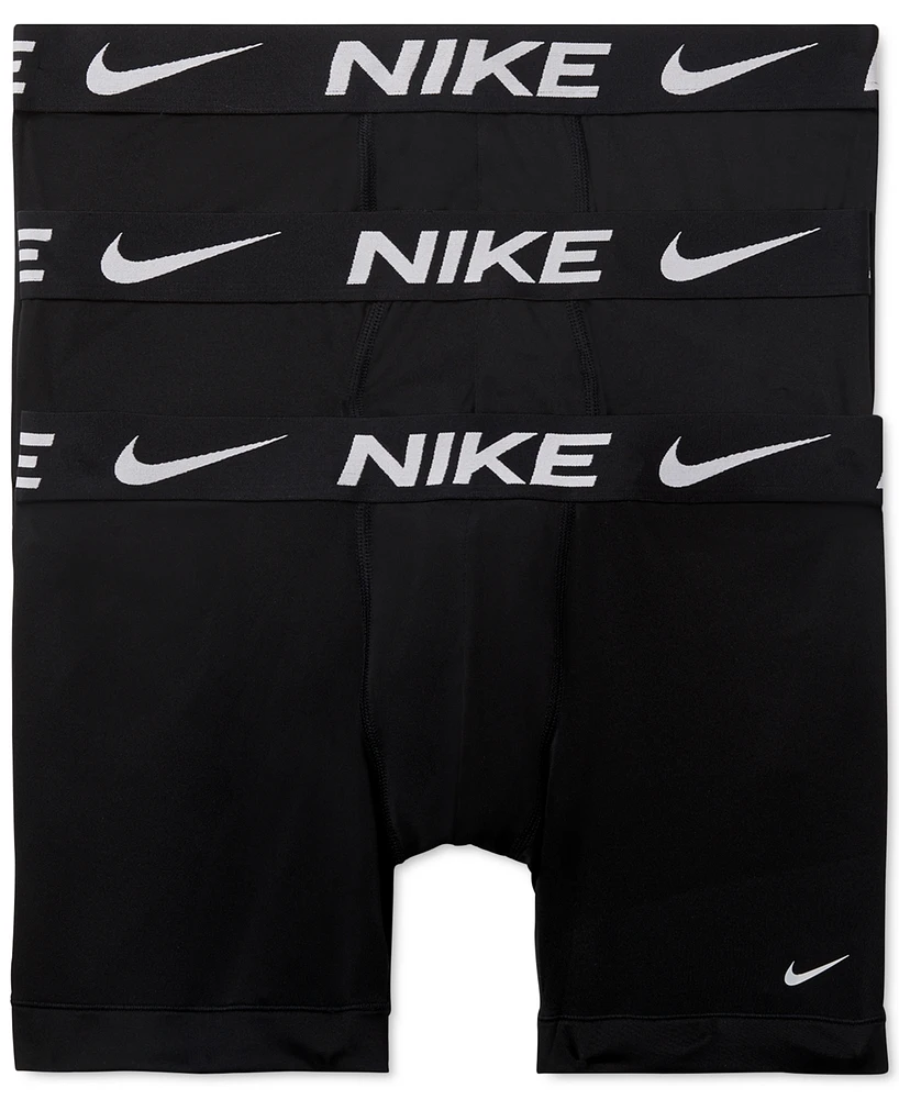 Nike Men's 3-Pack Dri-Fit Essential Micro Boxer Briefs