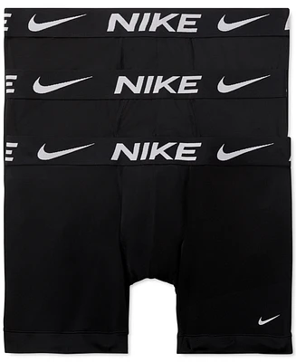 Nike Men's 3-Pack Dri-Fit Essential Micro Boxer Briefs