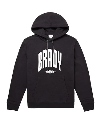 Men's Brady Black Varsity Pullover Hoodie
