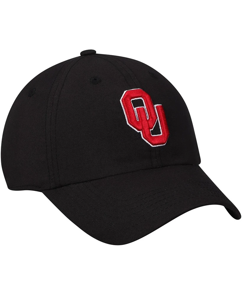 Men's Top of The World Oklahoma Sooners Primary Logo Staple Adjustable Hat