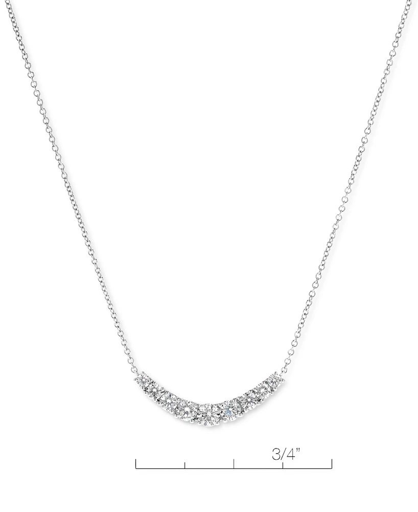 Diamond Classic Collar Necklace (1/2 ct. t.w.) in 14k White Gold