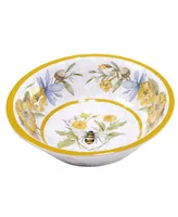 Certified International Bee Sweet Melamine Dinner Set, 12 Piece