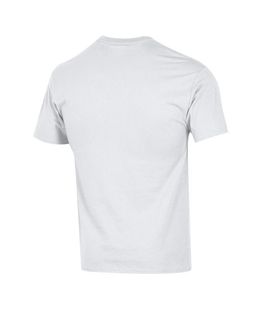 Men's Champion White Ndsu Bison 2021 Fcs Football National Champions Locker Room T-shirt