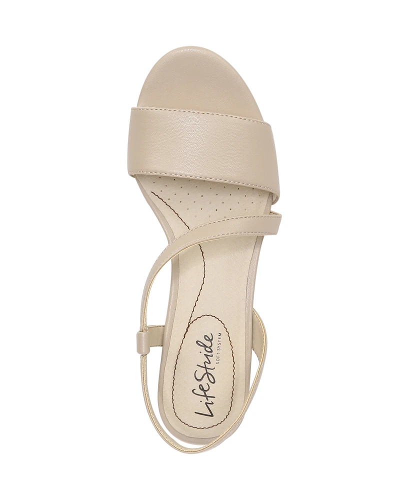 LifeStride Yasmine Strappy Wedge Sandals