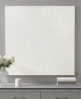Madison Park Signature Sunburst Resin Dimensional Palm Box