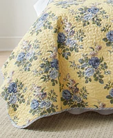 Laura Ashley Linley Cotton Reversible 3-Pc. Quilt Set, Full/Queen