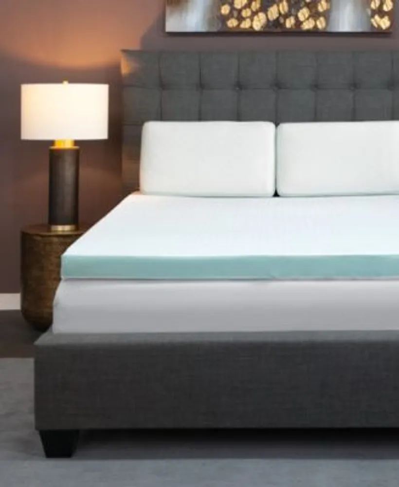 Closeout Intellisleep Natural Comfort 3 Memory Foam Toppers Exclusively At Macys