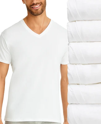 Hanes Men's Ultimate 6pk. V-Neck Undershirts