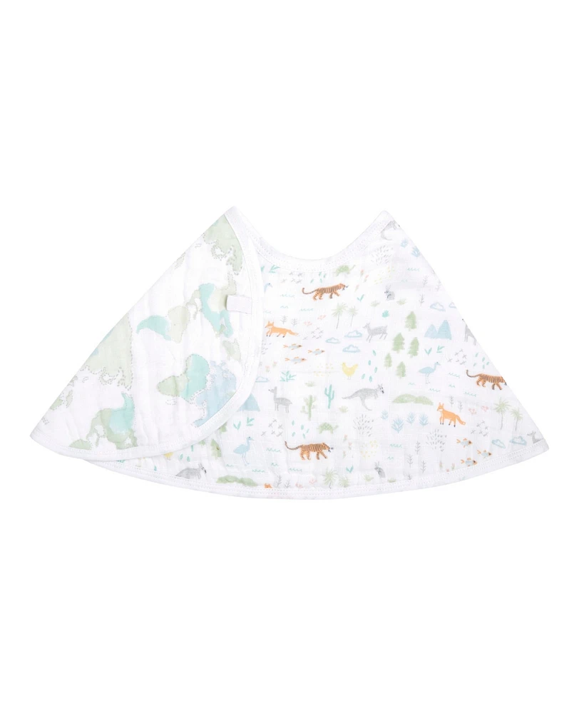 aden by aden + anais Baby Boys or Baby Girls Voyager Burpy Bib