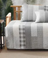 Eddie Bauer Fairview Cotton 4 Piece Quilt Set, Daybed
