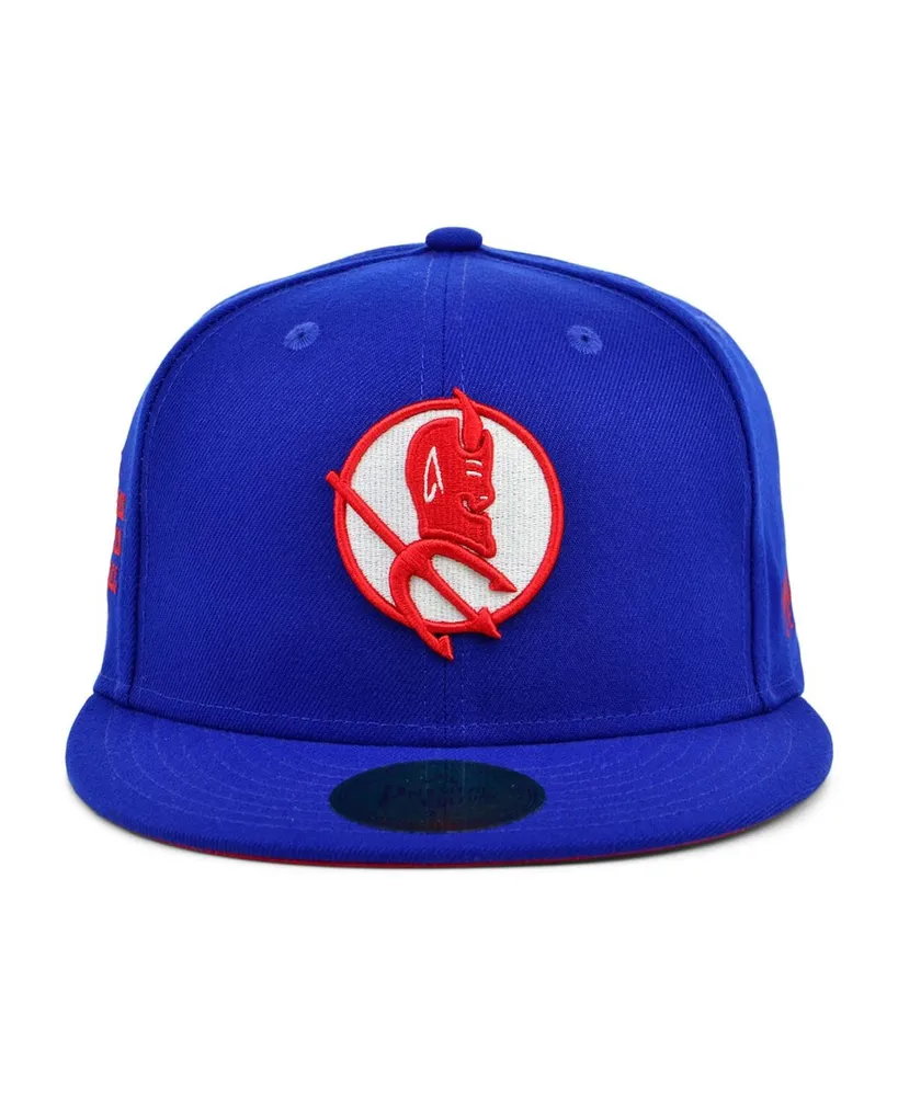 Men's Physical Culture Royal Los Angeles Red Devils Black Fives Fitted Hat