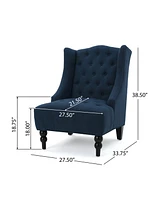 Toddman High-Back Club Chair