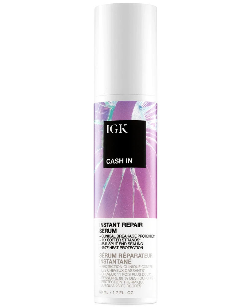 Igk Hair Cash In Instant Repair Serum