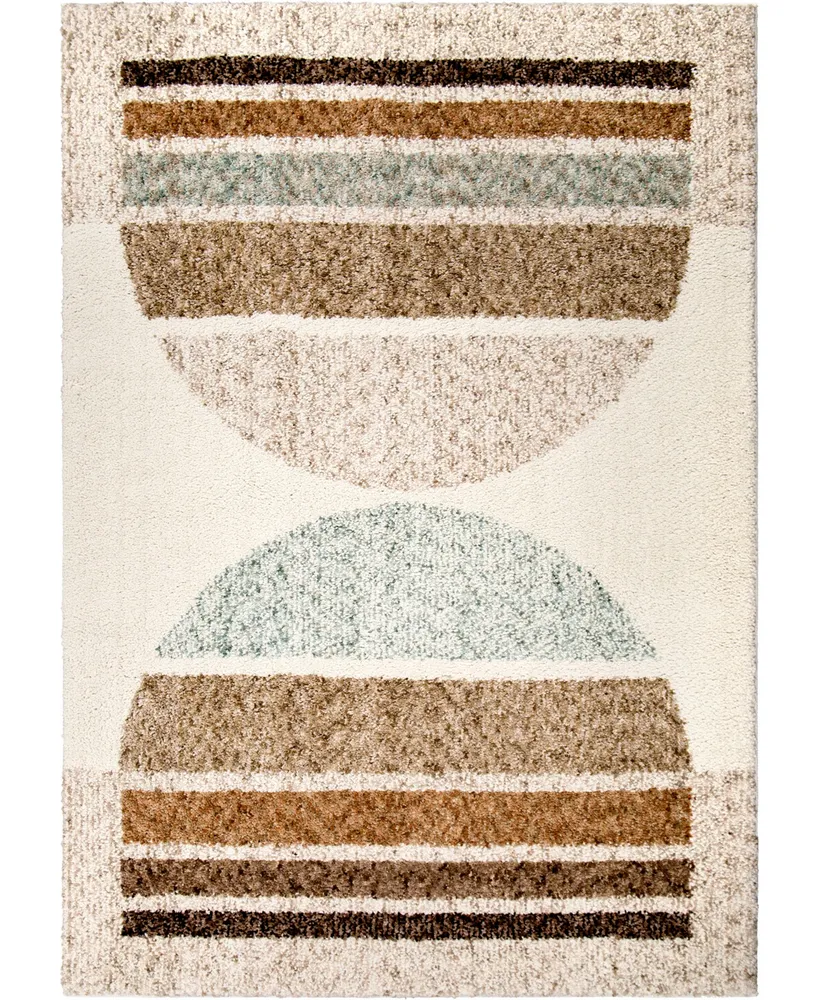 Closeout! Orian Cotton Tail Retro Slide 5'3" x 7'6" Area Rug