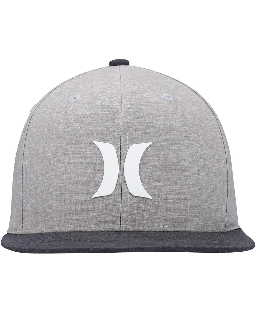 Men's Hurley Gray Phantom Core Snapback Hat