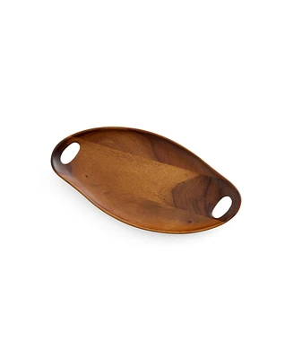 Nambe Portables 18" Wood Tray