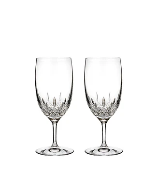 Waterford Lismore Essence Iced Beverage 18oz, Set of 2