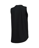 Women's Dkny Sport Black Miami Marlins Marcie Tank Top