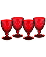Villeroy & Boch 6.75 oz Boston Claret, Set of 4